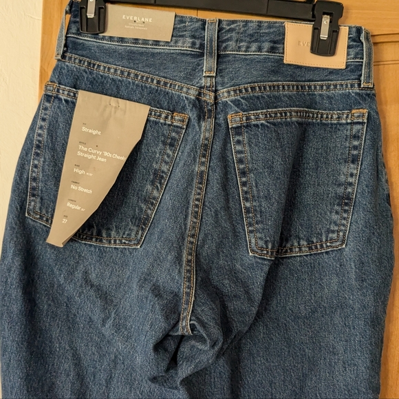 Everlane The Curvy 90s Cheeky Straight Jean - Picture 3 of 4